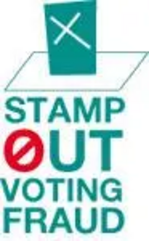 Stamp out voting fraud