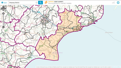 Shepway Wards from 2015