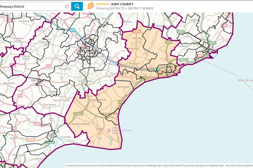 Shepway Wards from 2015