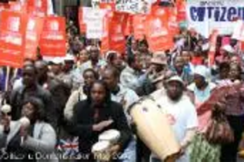 "London Citizens" March in May 2007