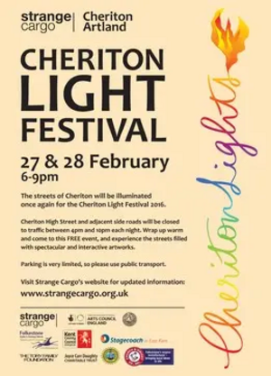 Cheriton Light Festival 2016 poster