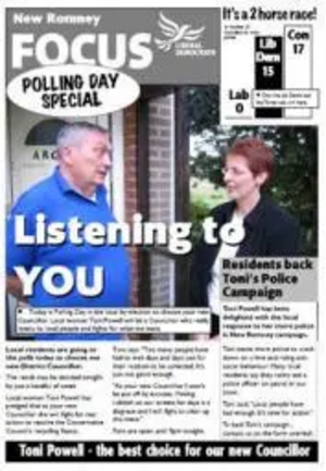 Polling Day Leaflet