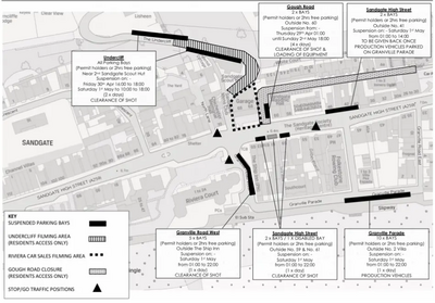 Parking suspensions map