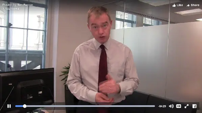 Tim Farron on Video