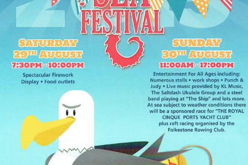 Sandgate Sea and Food Festival 2015 Flyer