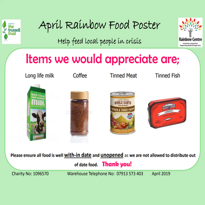 Shepway Foodbank poster