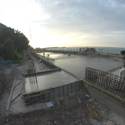 Folkestone to Dover Rail Line Rebuilding