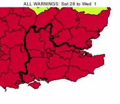 Severe Weather (Rain) Warning