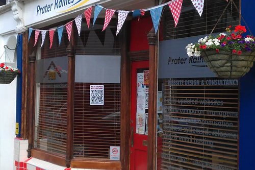 Prater Raines Ltd office on Sandgate High Street