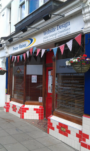 Prater Raines Ltd office on Sandgate High Street