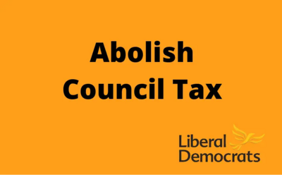 Abolish Council Tax graphic