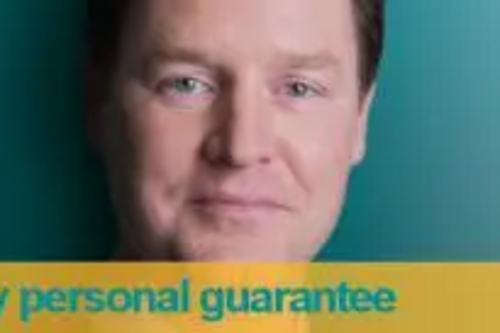 Clegg banner