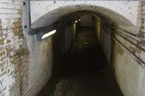 Tunnel at Folkestone West Train Station