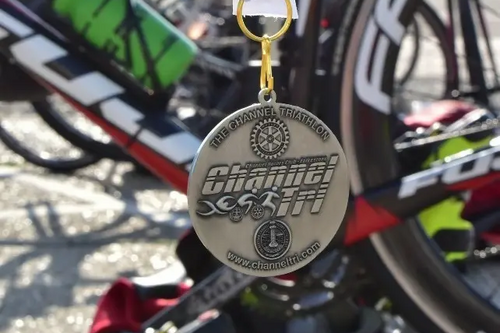 Folkestone Channel Triathlon Medal