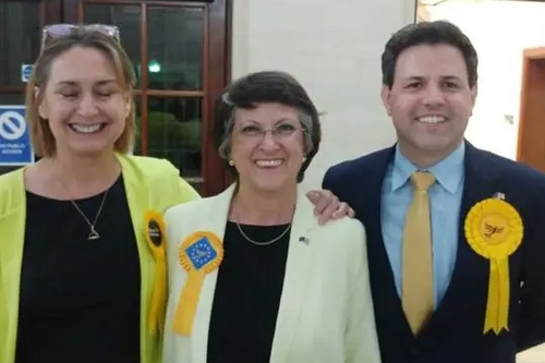 Lib Dem MEPs for South East England: Judith Bunting, Catherine Bearder and Antony Hook