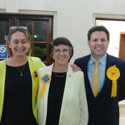 Lib Dem MEPs for South East England: Judith Bunting, Catherine Bearder and Antony Hook