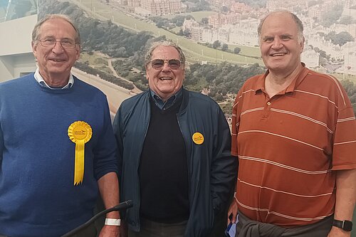 John Renshaw, Roger West and Peter Gane