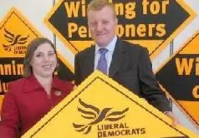 Sarah Teather MP with Charles Kennedy