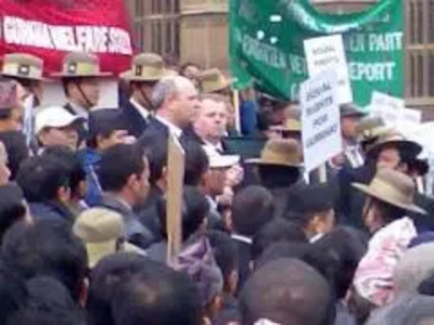 Gurkha protest