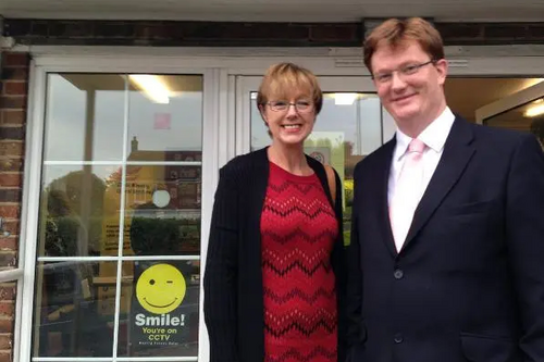 Lynne Beaumont and Danny Alexander