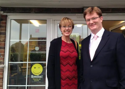 Lynne Beaumont and Danny Alexander