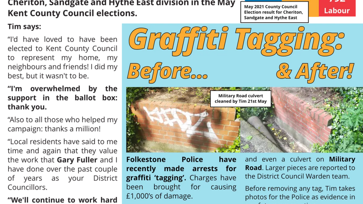 July 2021 Sandgate And West Folkestone Focus Out Now Folkestone And Hythe Liberal Democrats