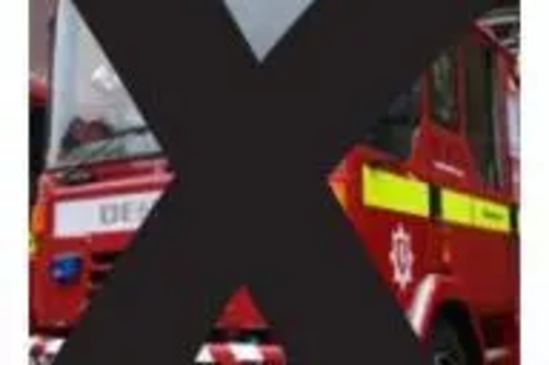 Crossed out Fire Engine