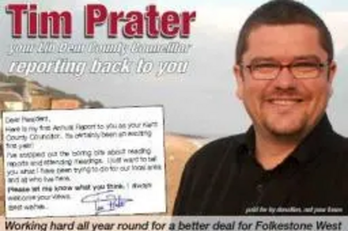 2010 Annual Report from Lib Dem Folkestone West County Councillor Tim Prater - front page