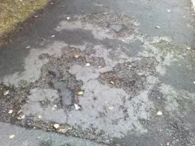 Pathway potholes