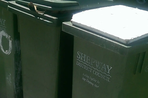 Recycling and Residual / General Waste Wheely bins