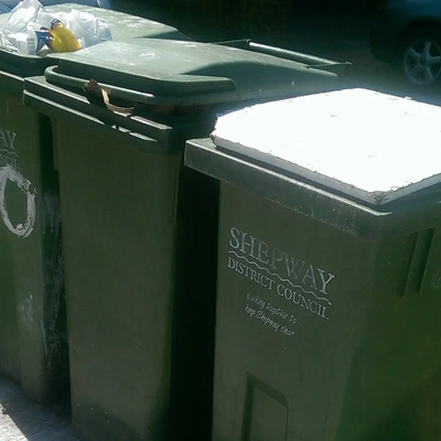 Recycling and Residual / General Waste Wheely bins