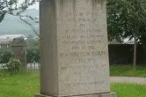 Machine Gun Corps Memorial, Cheriton Road Cemetery, Folkestone