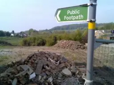 Public Footpath sign