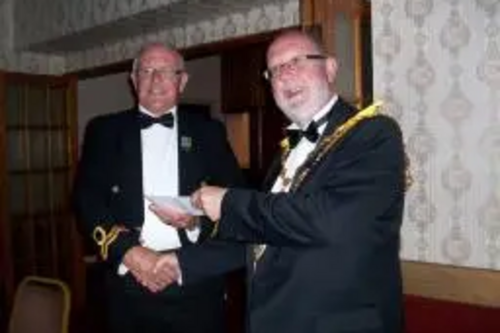 Tom McNeice at Sea Scouts Summer Ball