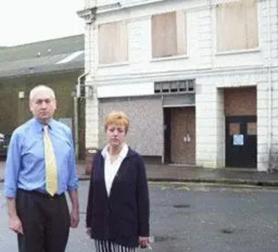 Folkestone town centre with John Hughes & Lynne Beaumont