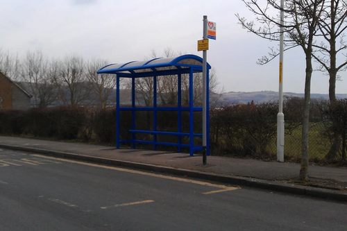 Weymouth Road bus shelter