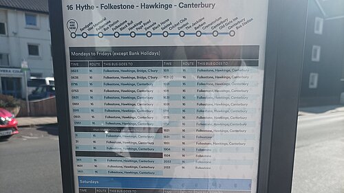 Bus Timetable