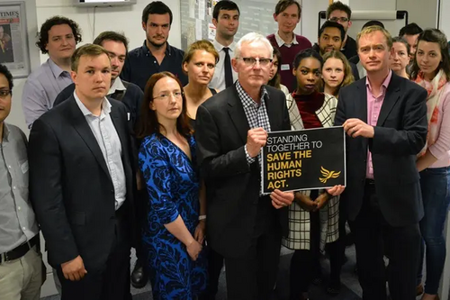 Tim Farron and Norman Lamb jointly launch Lib Dems Human Rights Act Campaign