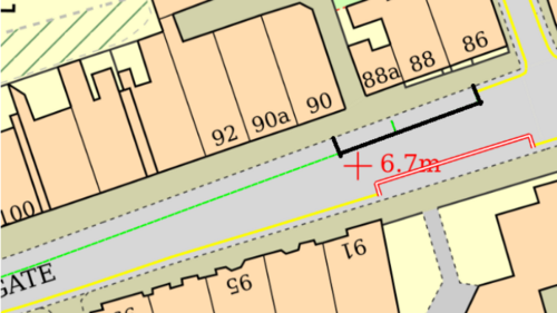 Sandgate High Street proposed loading bays