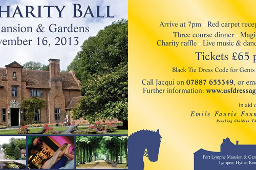 Winter Charity Ball Flyer