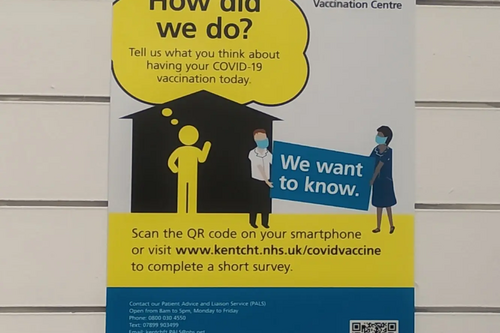 Covid Vaccination Feedback Poster