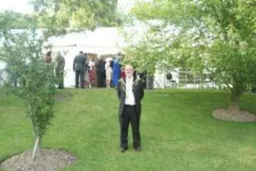 Tom McNeice at the High Sheriff of Kent's Garden Party