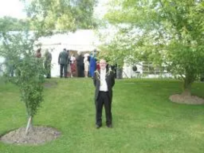 Tom McNeice at the High Sheriff of Kent's Garden Party