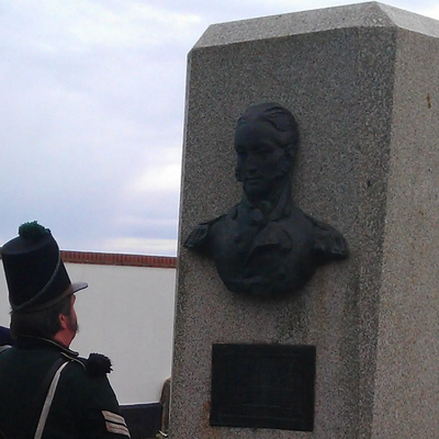 Sir John Moore statue, Sandgate Esplanade