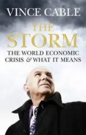 Cover of "The Storm" by Vince Cable