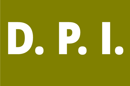 D. P. I.