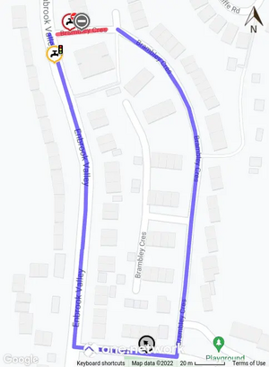 Brambley Crescent Traffic Diversion