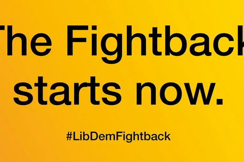 "The Fightback starts now" graphic